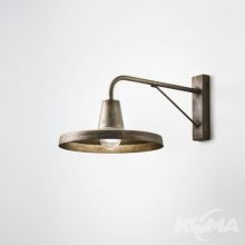 Officina kinkiet 1x46w/e27 brąz